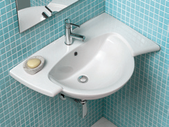 LAVABO 80 AREA BL ASIMET IZDA 1954