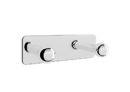 816651001 PERCHA DOBLE VICTORIA CROMADO BRILLANTE